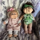 Lot of 2 Vintage Cabbage Patch Splashin’ Kids Hard Body Doll