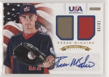 2012 Panini USA Baseball National Team 18U 10/99 Reese McGuire #12 Auto 7ut