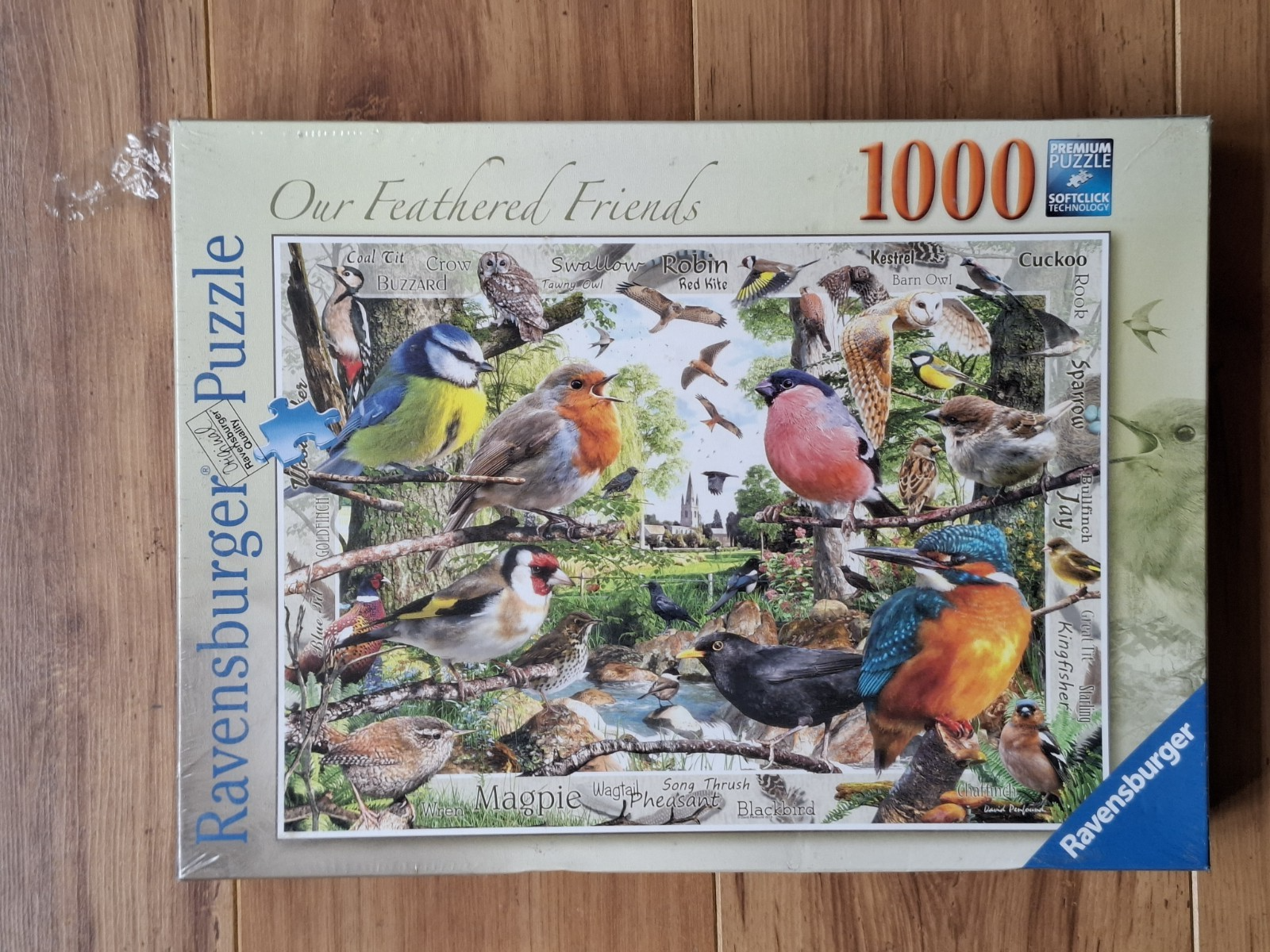 Ravensburger Our Feathered Friends 1000 Piece Jigsaw Puzzle | Garden Birds | NEW