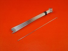 DDR Fahrrad Klappfahrrad Speichen Fahrradspeichen 34 St. 190 mm chrom NOS