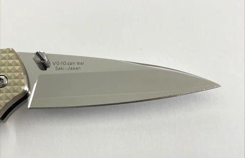 SOG CT-01 Facet Folding Knife VG-10 San Mai Carbon Fiber Handle Japan image 6