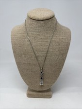 Brighton Retired Halo Rays Silver Toned Necklace J-149