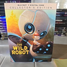 The Wild Robot - Collector's Edition Blu-ray With Slipcover NO Digital