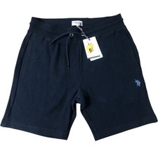 Image of U.S. Polo Assn. Kids Shorts Size 15-16 Dark Sapphire Navy Drawstring