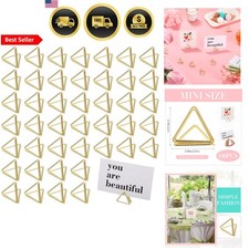 Place Card Holders Table Number Holders Wedding Party Decor 100pcs Gold