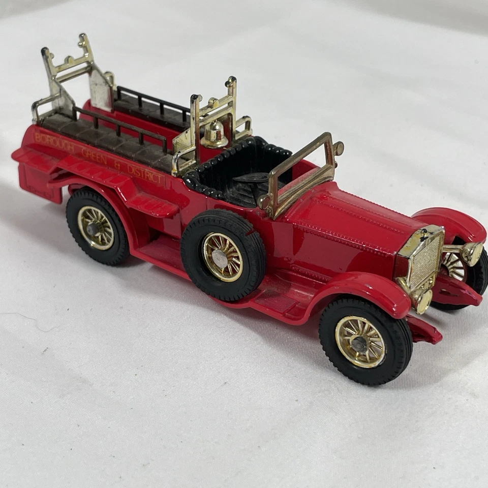 VINTAGE Matchbox Models Of Yesteryear Lesney Y-7 Rolls Royce Fire Engine Truck - Image 2 of 4