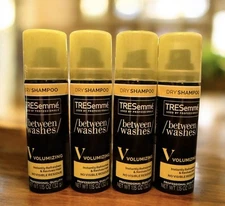 4 x TRESEMME Between Washes Volumizing Dry Shampoo 1.15 Oz / 32 g NWOB