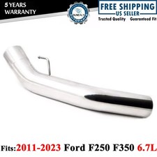 5 Polished Steel Exhaust Tail Pipe For 2011-2023 Ford 6.7l Powerstroke New