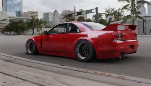 FRP PD Aero Style Wide Body Kit(Fender Lip Spat)For 95-98 Nissan Skyline R33 GTR - Picture 19 of 24