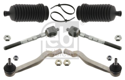 FEBI BILSTEIN SET Barra Trasversale Sinistra Destra per BMW 7er E65 E66 E67 5er EUR 153,89