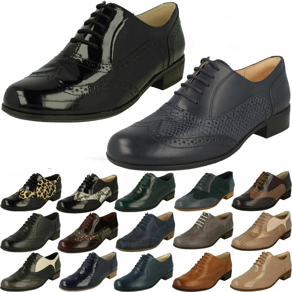 Clarks ladies clearance brogues