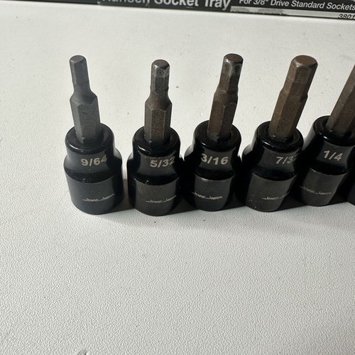 Mac Tools Jesse James WCC 3/8” Drive Hex Torx Philips Flat Socket Set 20 Piece - Picture 14 of 19