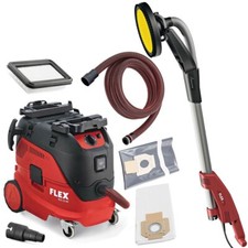 FLEX Giraffe Langhalsschleifer GE 5 + Sicherheitssauger VCE 33 L AC im Set 40588