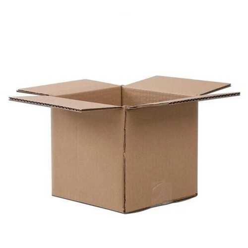 100 Corrugated Paper Boxes 4x4x4"(10*10*10cm)Yellow - Picture 6 of 6