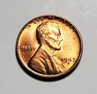 1947 D LINCOLN WHEAT PENNY UNC #C7546