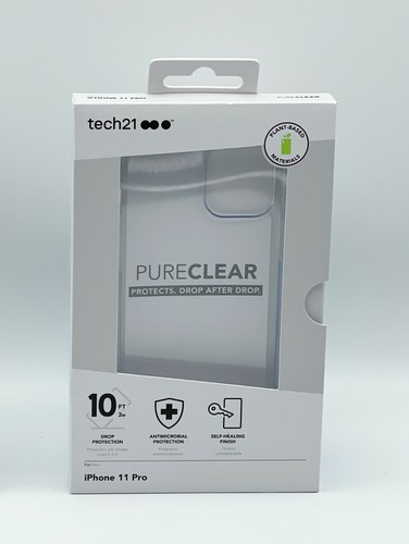 Tech21 Glass Screen Protector Saver + Clear Case Back Cover for iPhone 11 Pro - Picture 4 of 7