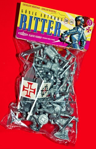21 STARLUX KÖNIG ARTHUR'S RITTER PETIT SOLDATS 70er CHEVALIERS CUIRASSE - Bild 8 von 13