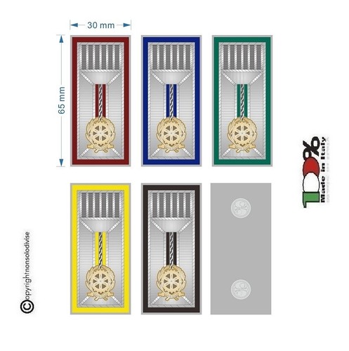 Alamari Mostrine Giacca Guardie Giurate Guardia Giur GG 3D Vigilanza GPG Novità - Imagen 8 de 8