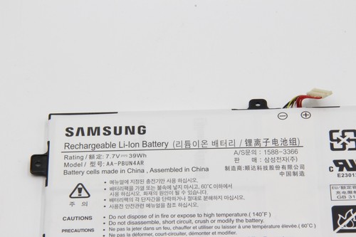 Genuine AA-PBUN4AR Battery Samsung 7.7V 39wh NP940X3L NP940X3L-K02CN NP900X5L - 第 2/3 張圖片