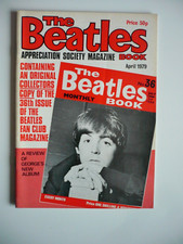 The Beatles Monthly Magazine No. 36 July 1966 / April 1979 Fan Club Book VG+EXC