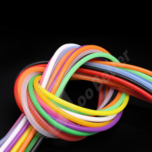 Silicone Vacuum Hose Pipe Tube Water Air ID=Φ6 OD=Φ8mm 14 Colours Flexible Hose - Afbeelding 1 van 8