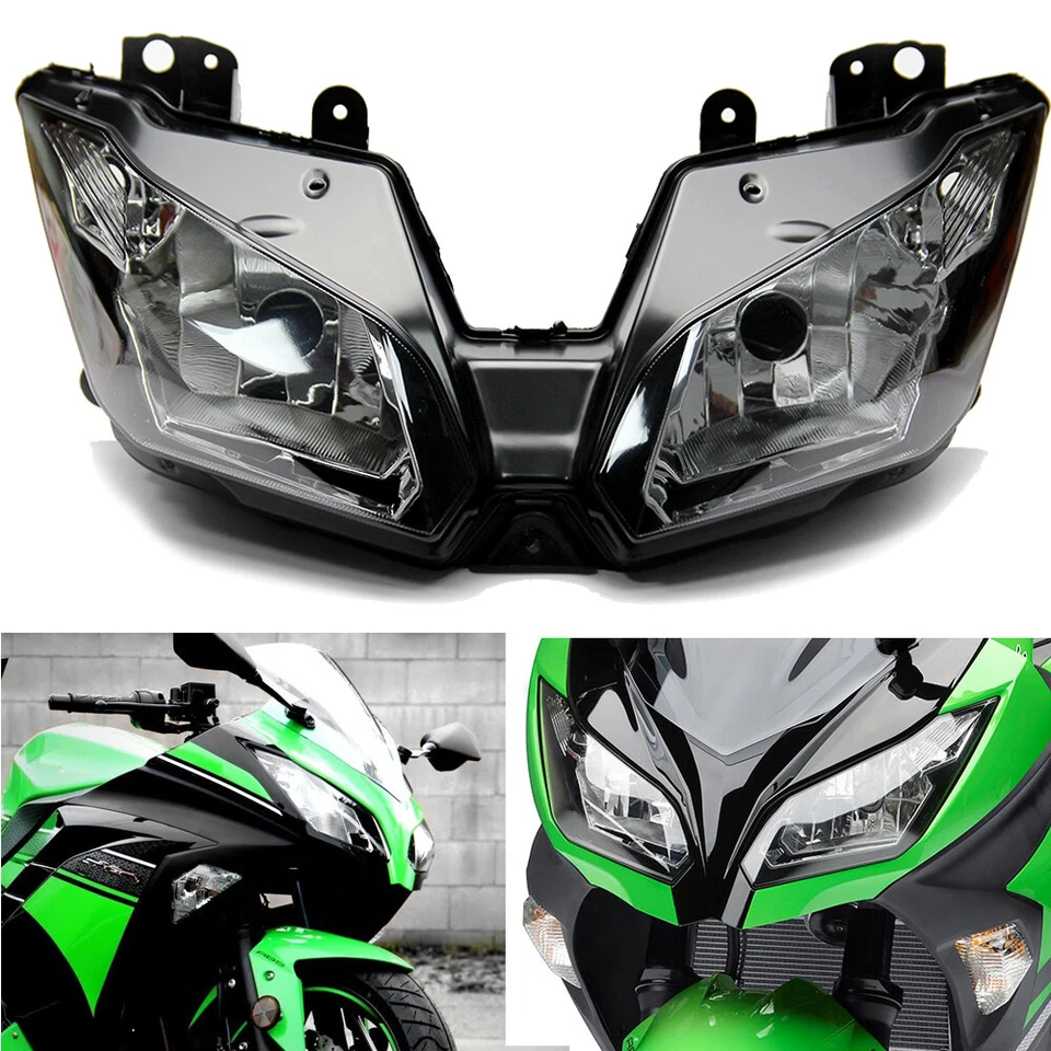 For 2013-2017 Kawasaki Ninja 300 EX300 Front Headlight Head light Lamp Assembly - Image 2 of 4