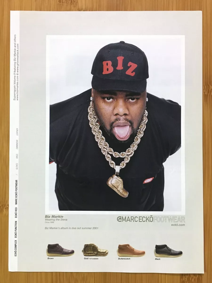 2001 Biz Markie Ecko Footwear Siena Print Ad Poster Official