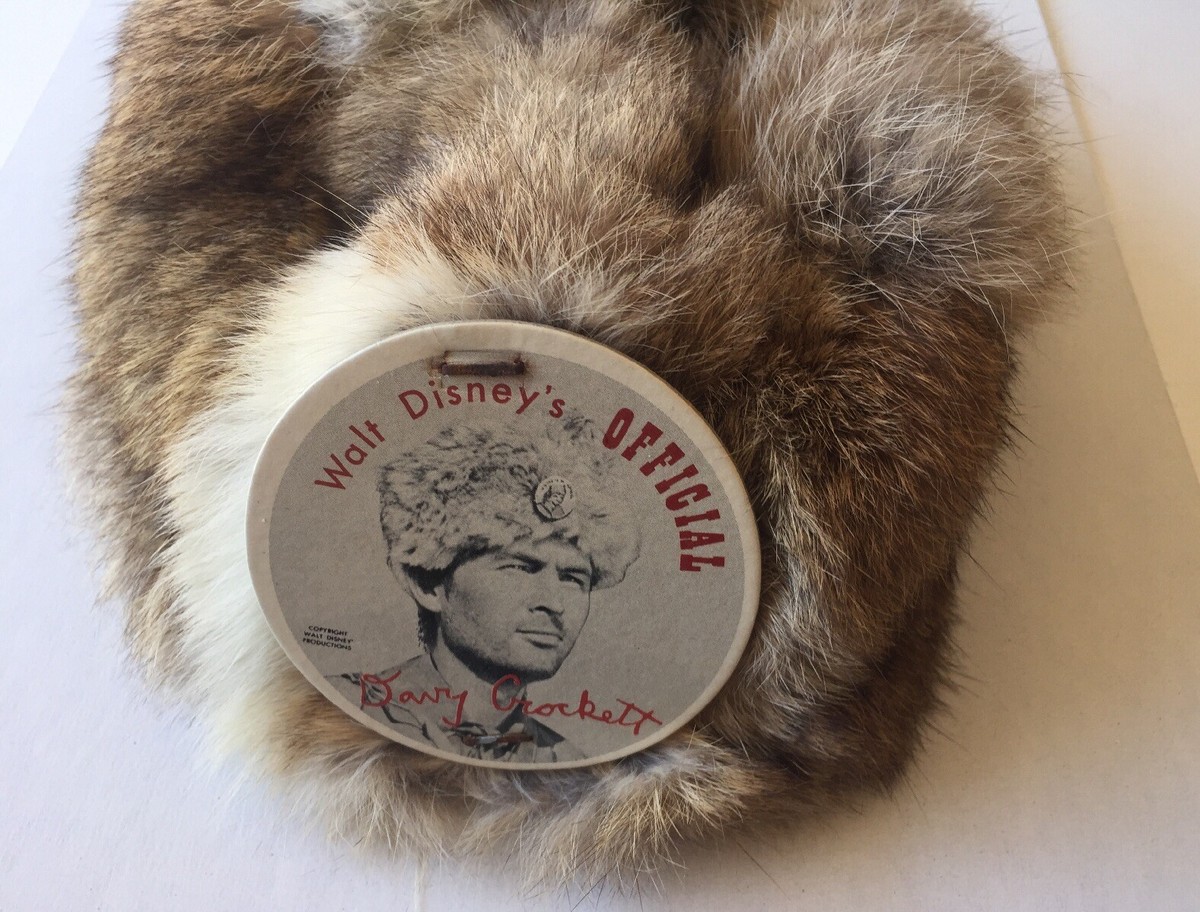 1950's Walt Disney Davy Crockett Racoon Hat