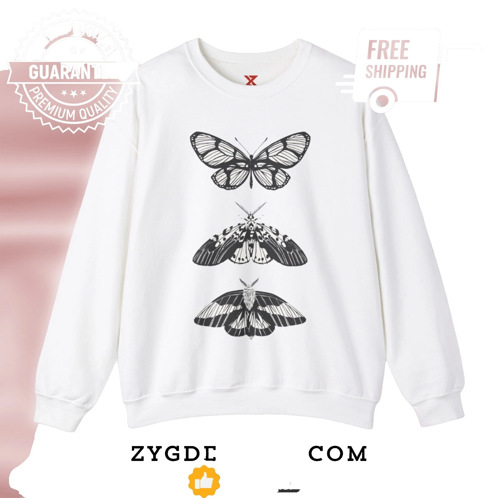 Sudaderas de Estampado Animal Gildan para Mujeres