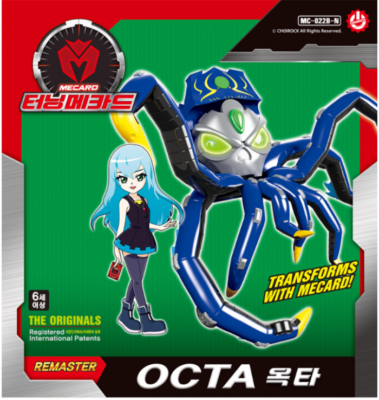 CHOIROCK Turning Mecard REMASTER : OCTA 옥타 Car Action Figure THE