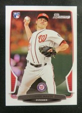 2013 Bowman, Washington Nationals - NATHAN KARNS (RC) 