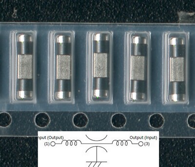 10x 1 nF Murata SMD Durchführungs-Entstörkondensatoren NFE61PT102E1H9