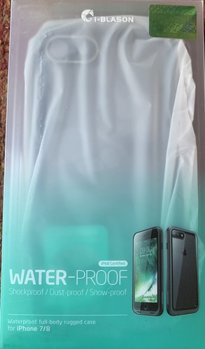 iPhone 7/8 i-Blason Aegis Waterproof FullBody Rugged Case. IP68 Certified BLACK - Picture 2 of 3