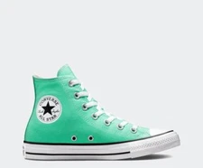 New Converse Womens All Star Chuck Taylor Hi High Top Sneakers Cyber Teal Green