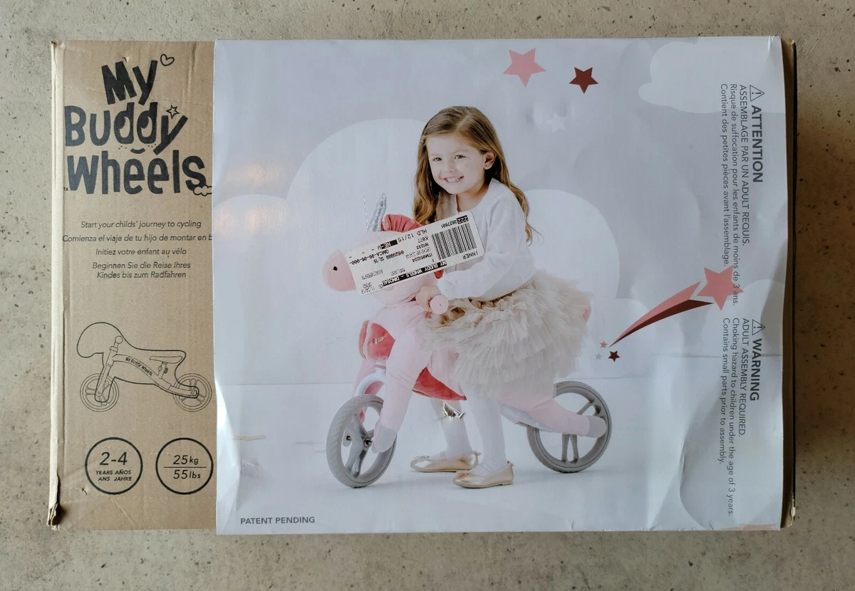 My buddy wheels hotsell unicorn balance bike