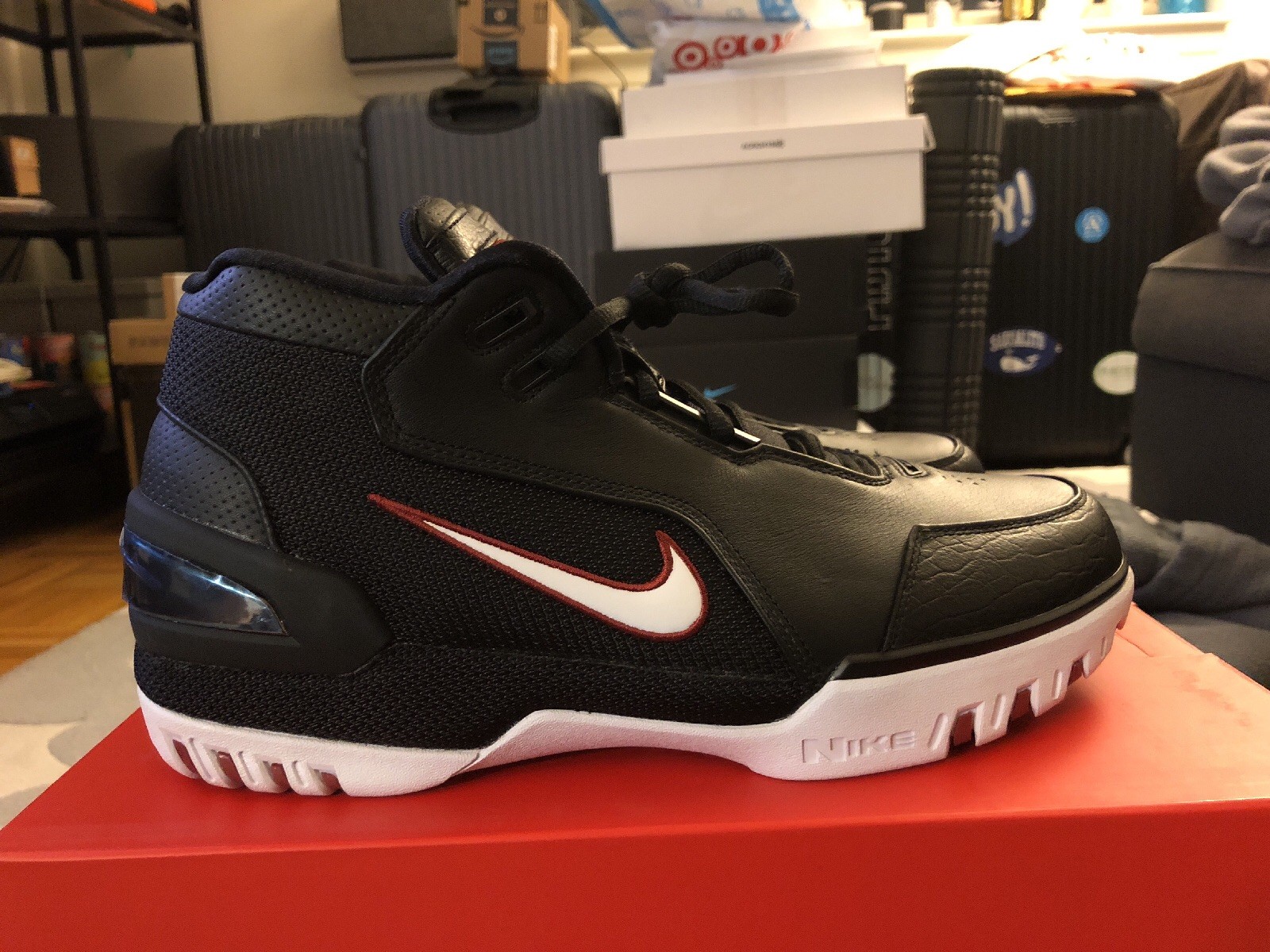 Nike Lebron James Air Zoom Generation QS Black Size 10 Nike Lebron James Air Zoom Generation QS Black Size 10