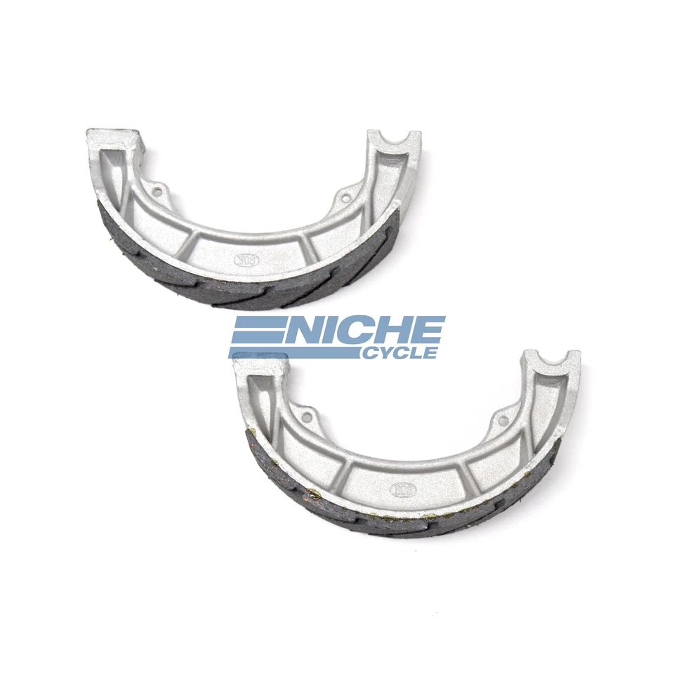 Zapatas de freno delanteras ranuradas para Suzuki TS 250 71-83 Foto 2 de 2
