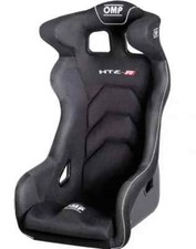 Omp Hte Series Fiberglass Seat - Black Fia Approved Ha0-0772-b01-071