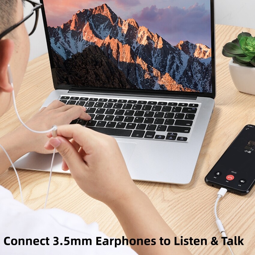 Type C To 3.5mm Jack Headphone Adapter For Samsung Z Flip Fold 5 4 3