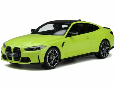 BMW M4 ミニカー イエロー1/18 Amazon.com: Minichamps 155020120 1:18 BMW M4-2020-Yellow