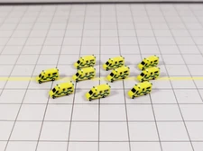 10x AMBULANCES Airport Emergency Vehicles Scenery GSE Diorama Models 1:400 Scale