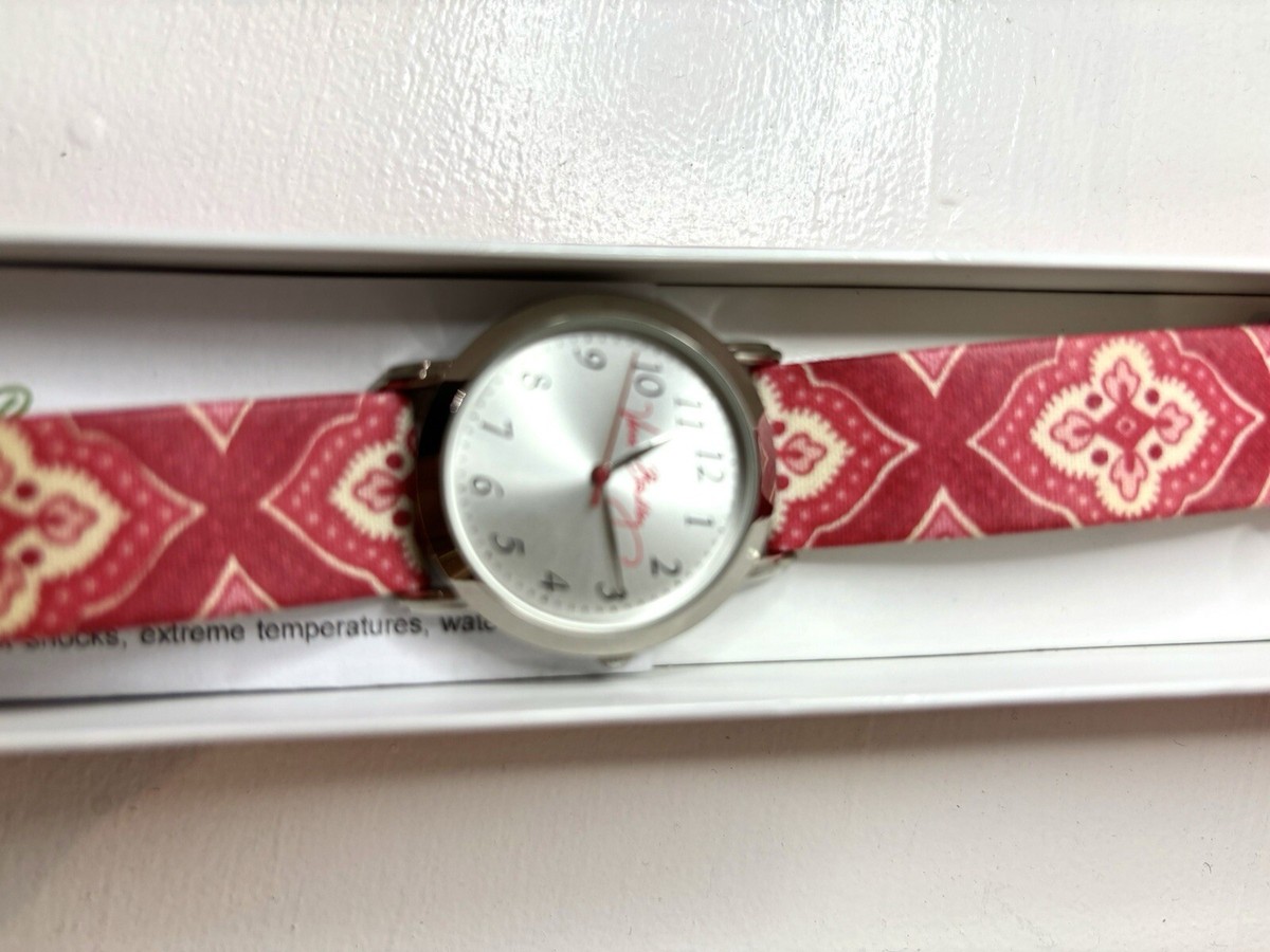 Vera Bradley Retired Nantucket Red Watch - L1308 | eBay display picture 1