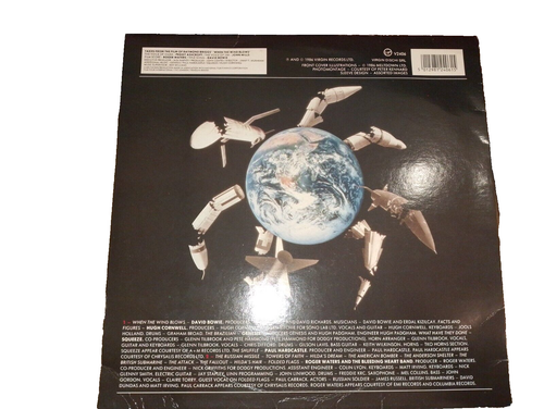 When The Wind Blows LP David Bowie Genesis Roger Waters 1st press UK 1986 - Foto 2 di 4