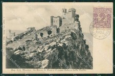 San Marino WET TRACE TRIM POSTCARD MQ5534