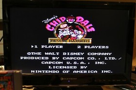 Disney's Chip 'N Dale: Rescue Rangers (Capcom) NES Nintendo Game Cart 1990