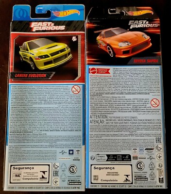 Hot Wheels 2021 & 2023 Fast & Furious 5 Pack Toyota Supra Hot Wheels 2021 & 2023 Fast & Furious 5 Pack Toyota Supra