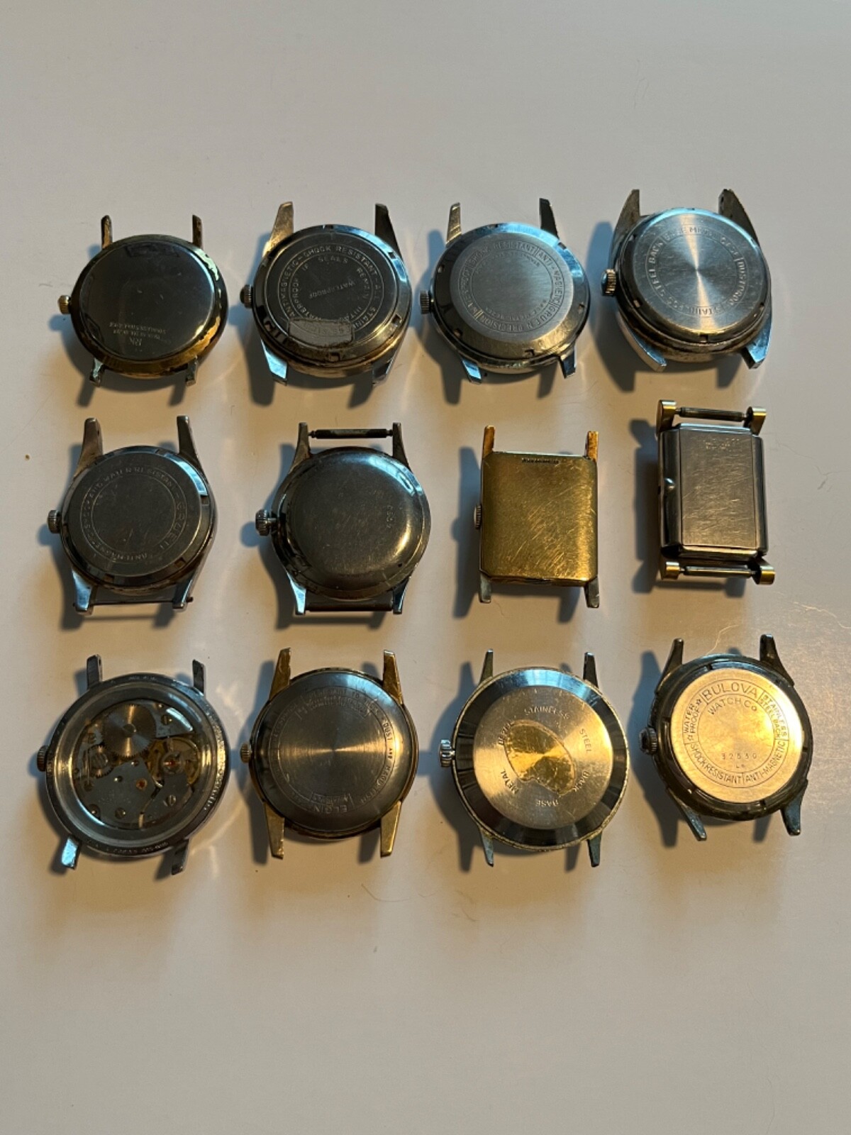 VINTAGE WATCH LOT TO WEAR OR REPAIR eBay