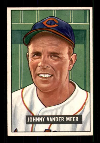 1951 Bowman #223 Johnny Vander Meer NM