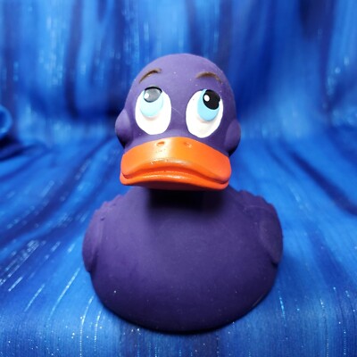 Purple Rubber Duck from Lanco Squeaks! New!