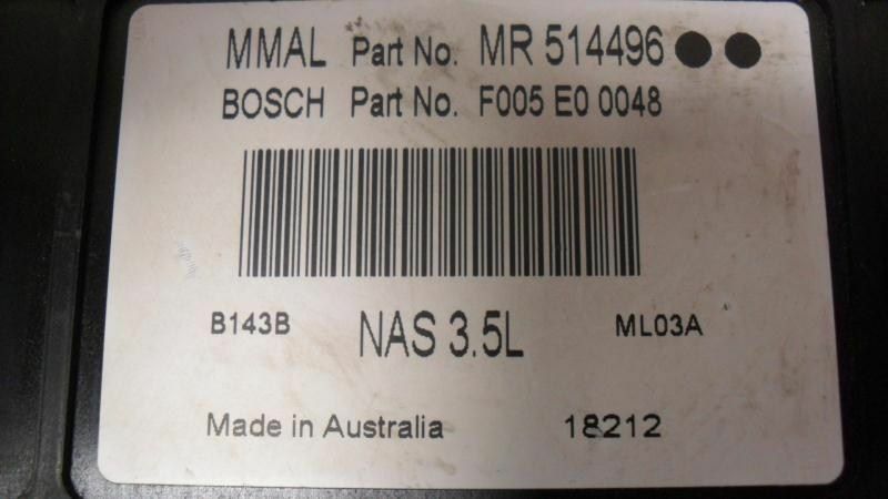 3.5L Automatic Engine Control Module for 2001 Mitsubishi
